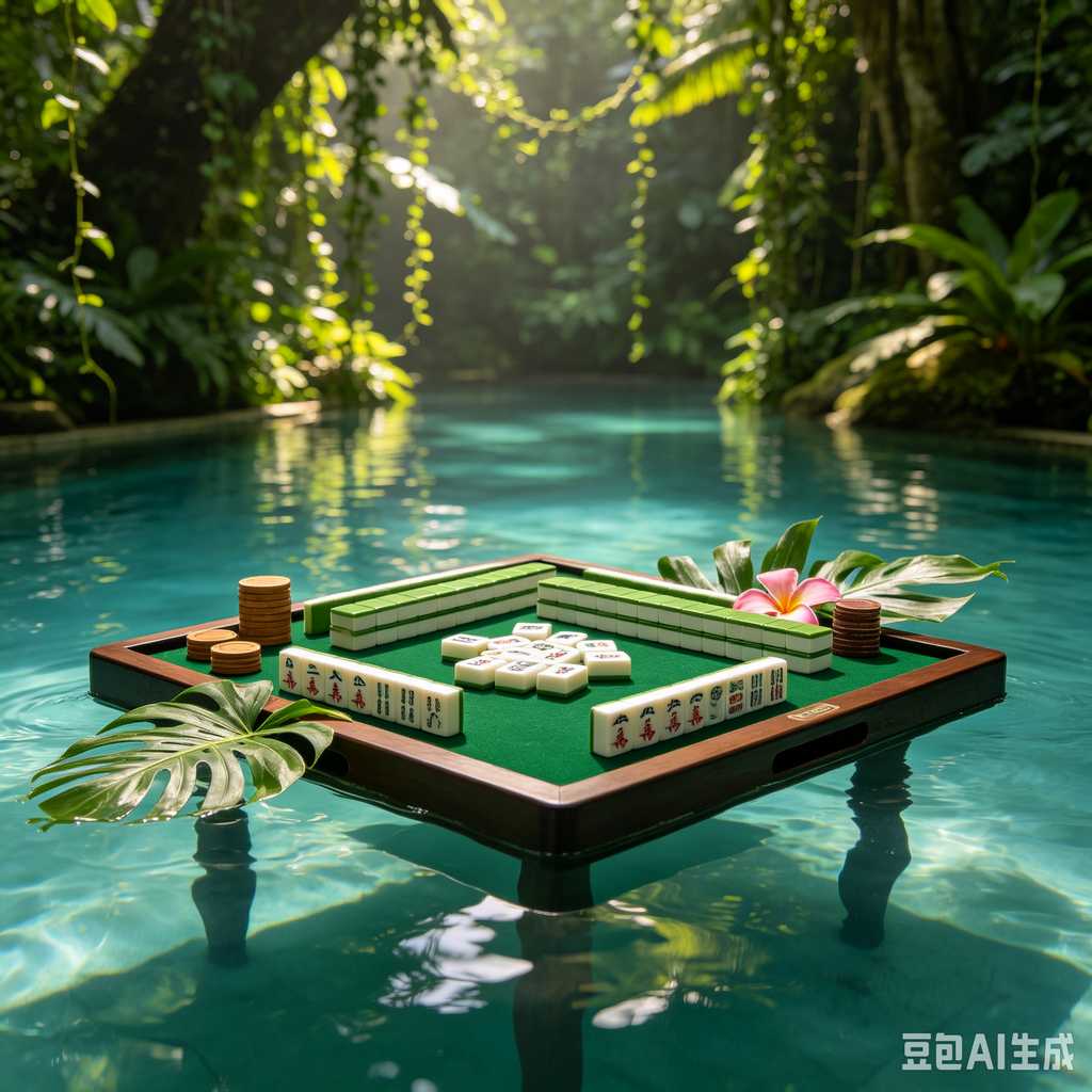 transparent mini mahjong set
