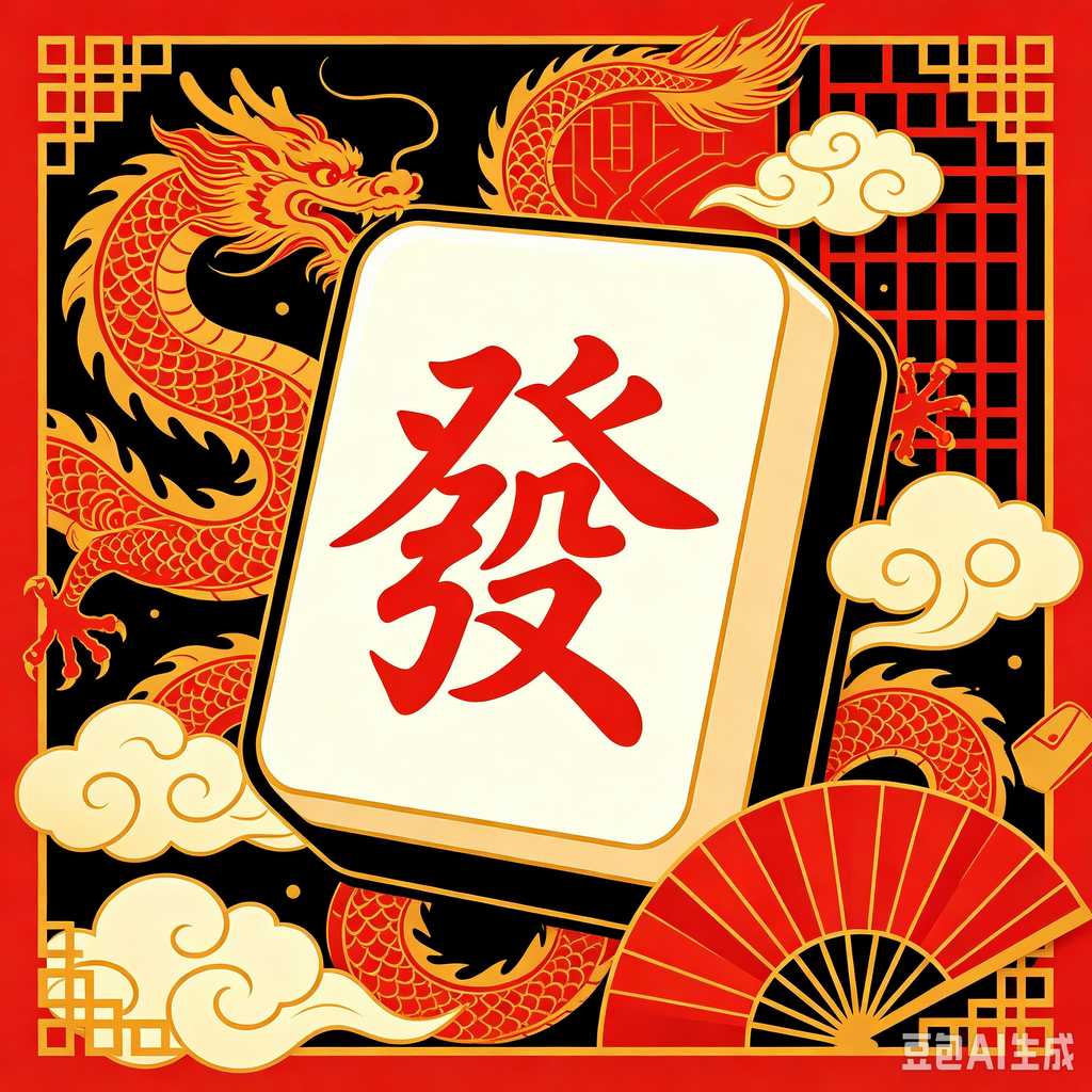 unique color mahjong tiles design