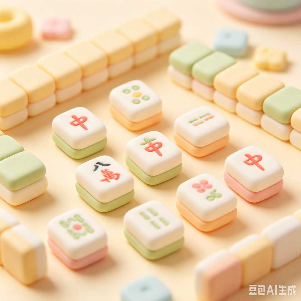 gloss finish mahjong tiles